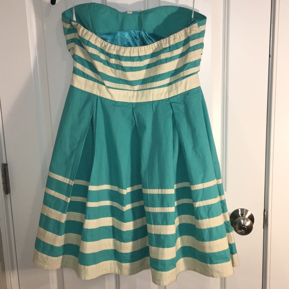 Teal Swing Minuet Summer Spring Dress - Picture 6 of 8